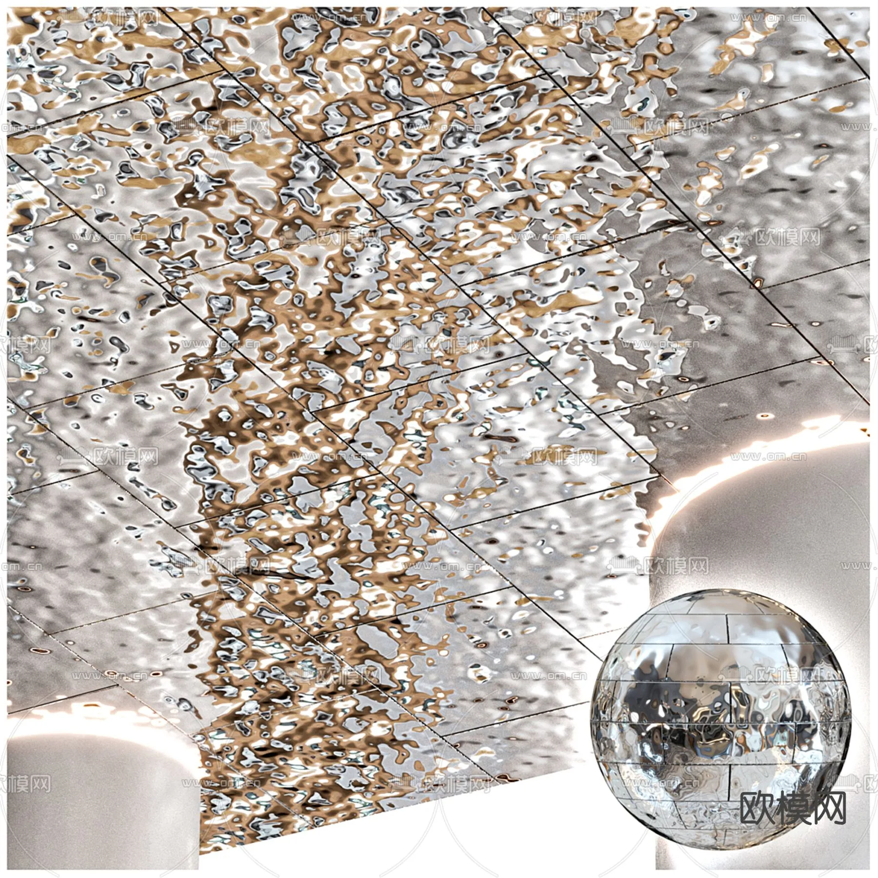 DECOR HELPER - DETAIL - CEILING - VRAY / CORONA - 3D MODEL - 3167