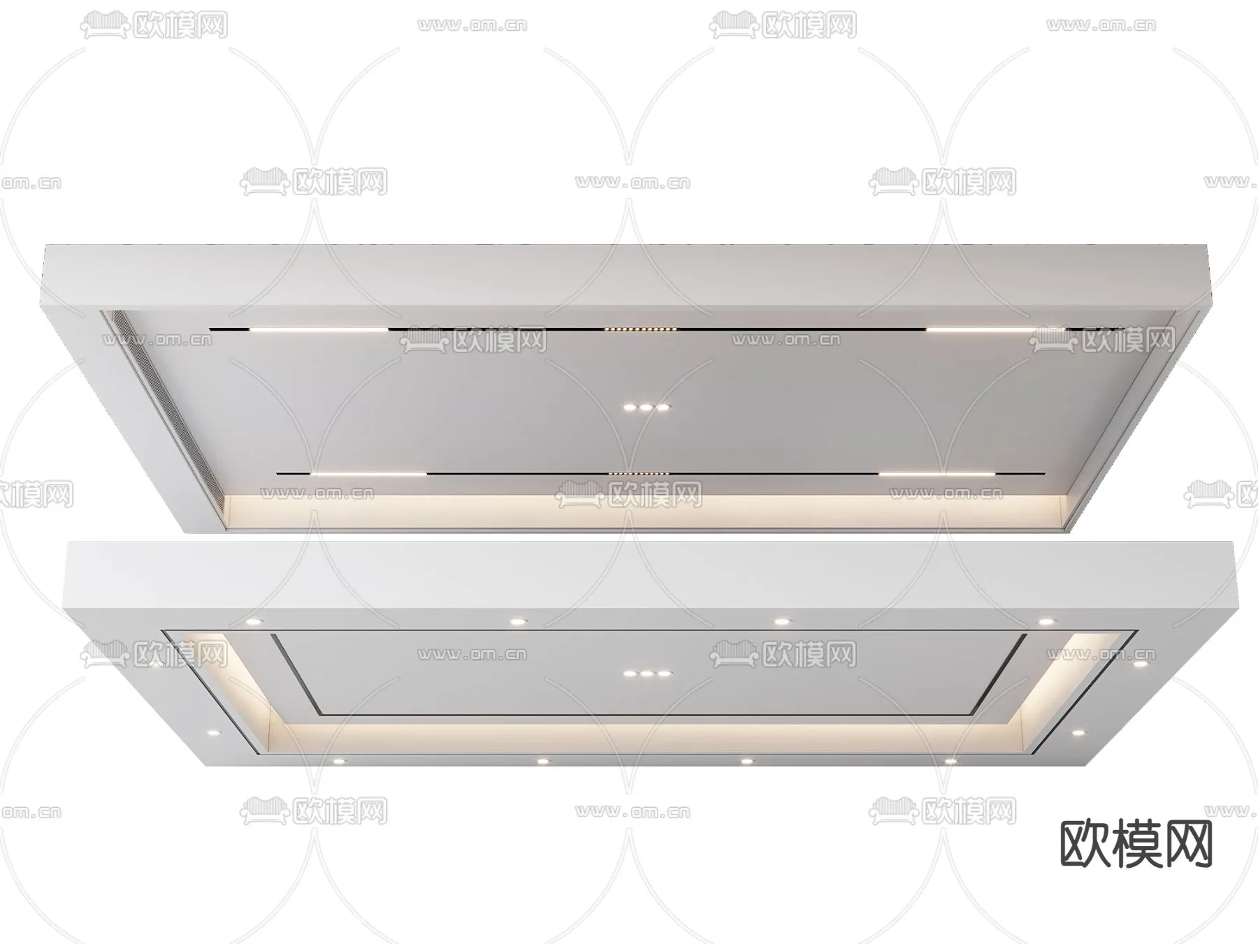 DECOR HELPER - DETAIL - CEILING - VRAY / CORONA - 3D MODEL - 3171