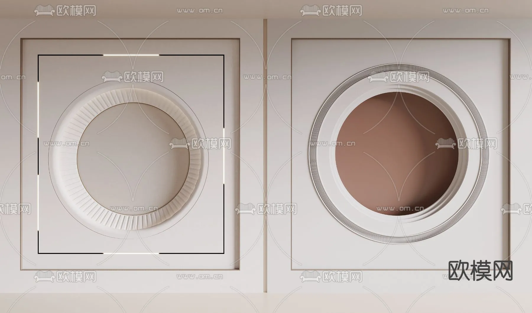 DECOR HELPER - DETAIL - CEILING - VRAY / CORONA - 3D MODEL - 3190