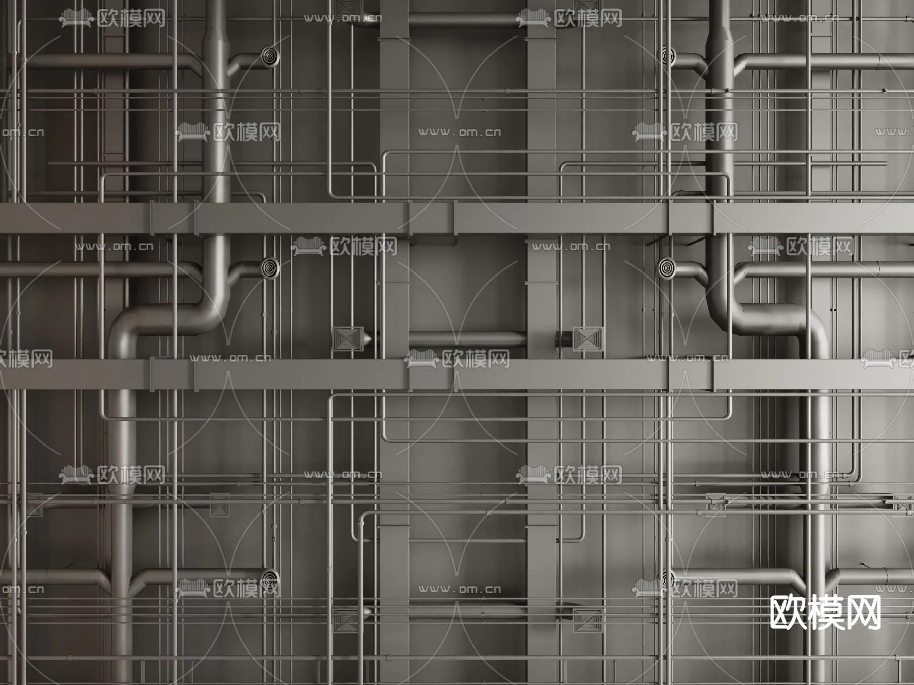 DECOR HELPER - DETAIL - CEILING - VRAY / CORONA - 3D MODEL - 3202