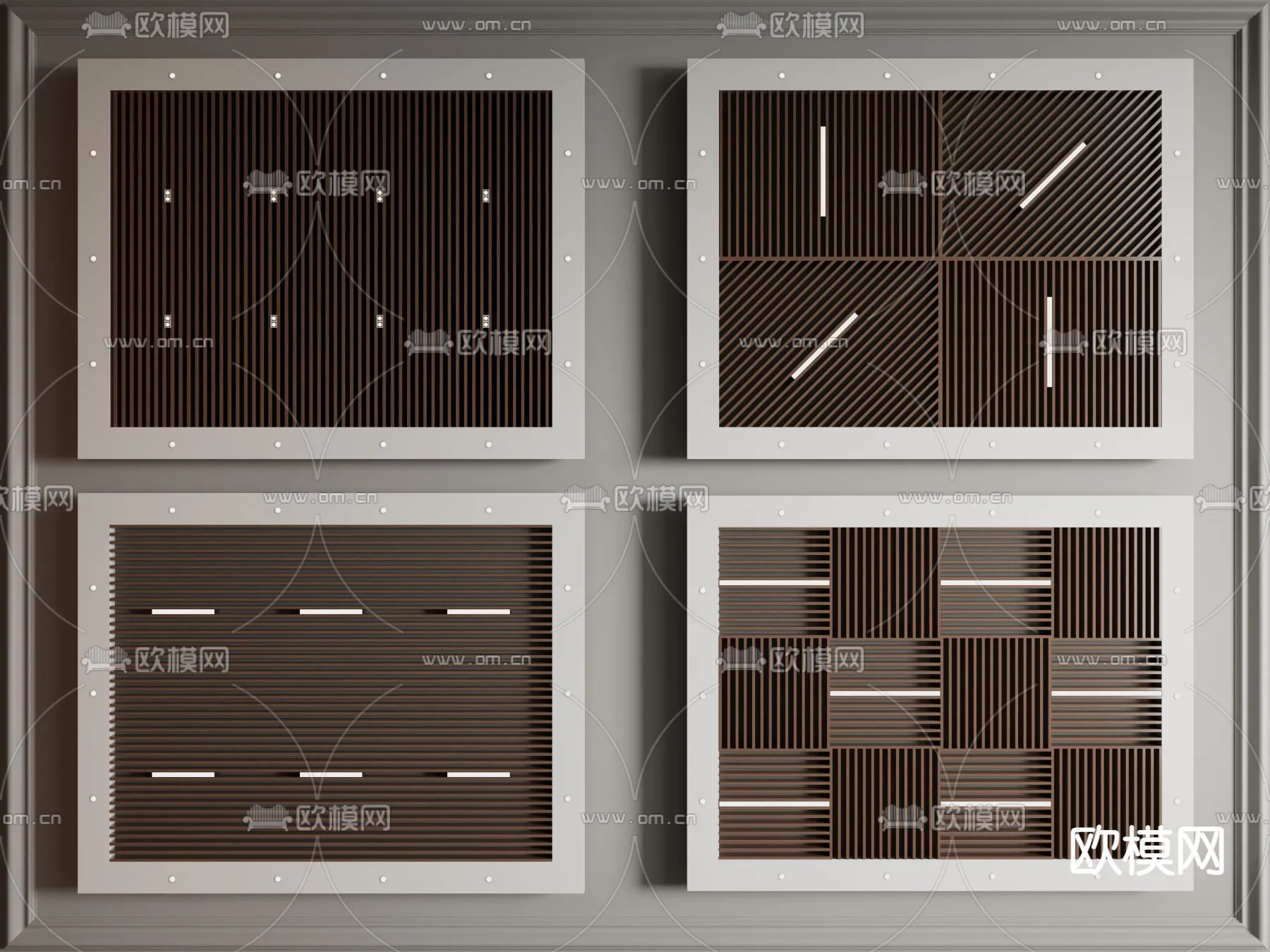 DECOR HELPER - DETAIL - CEILING - VRAY / CORONA - 3D MODEL - 3204