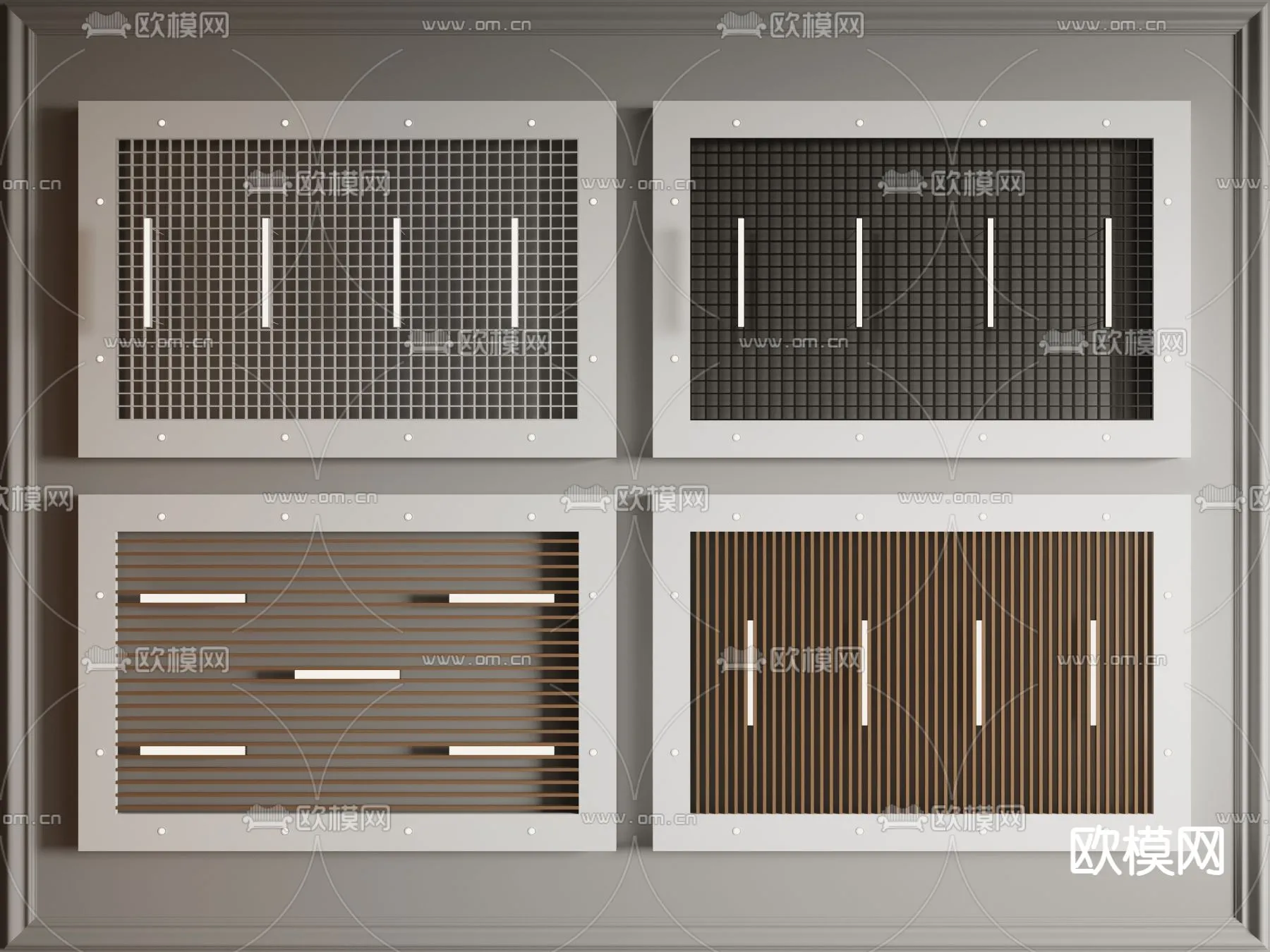 DECOR HELPER - DETAIL - CEILING - VRAY / CORONA - 3D MODEL - 3205