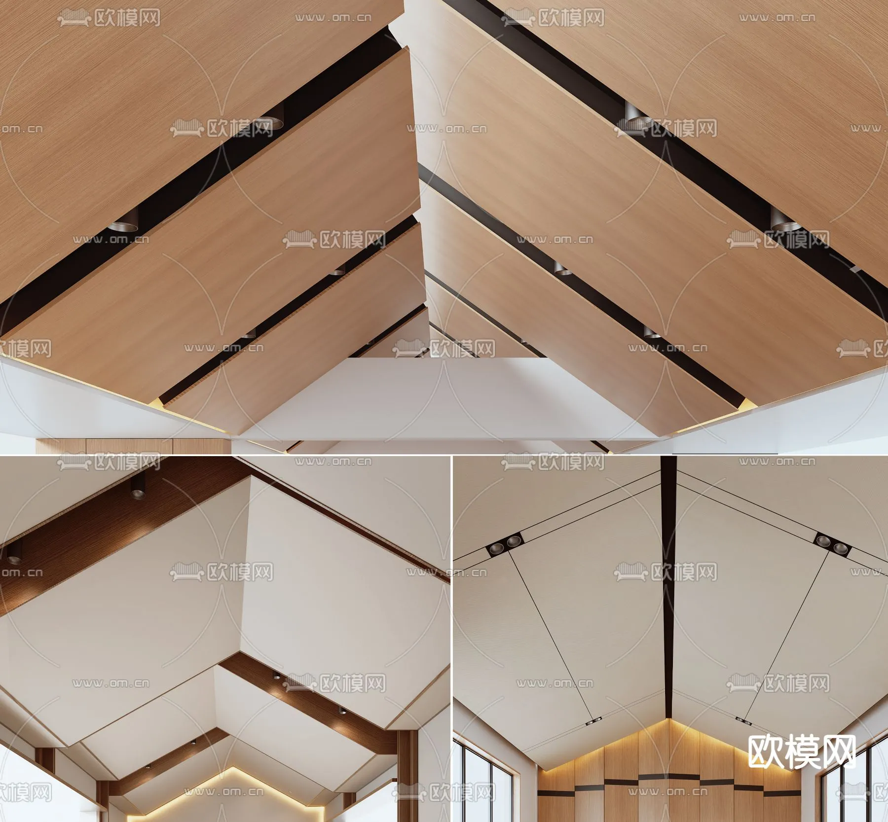 DECOR HELPER - DETAIL - CEILING - VRAY / CORONA - 3D MODEL - 3209