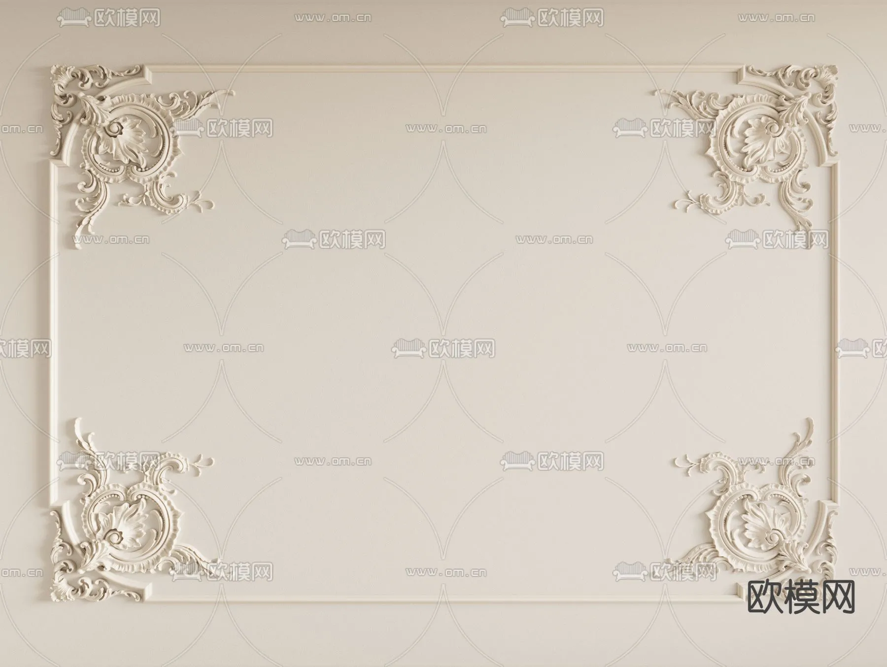 DECOR HELPER - DETAIL - CEILING - VRAY / CORONA - 3D MODEL - 3222