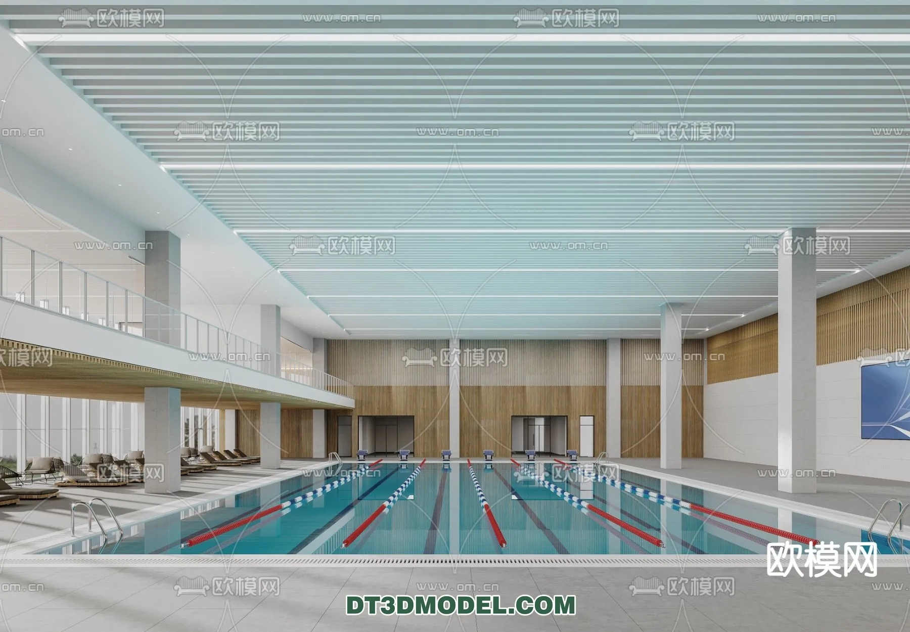 DECOR HELPER - EXTERIOR - POOL - CORONA - 3D MODEL - 1083