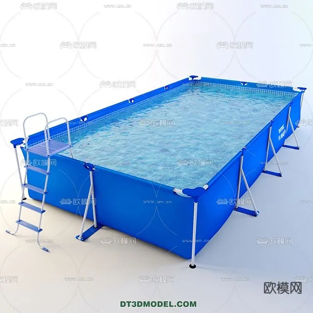 DECOR HELPER - EXTERIOR - POOL - VRAY / CORONA - 3D MODEL - 1081