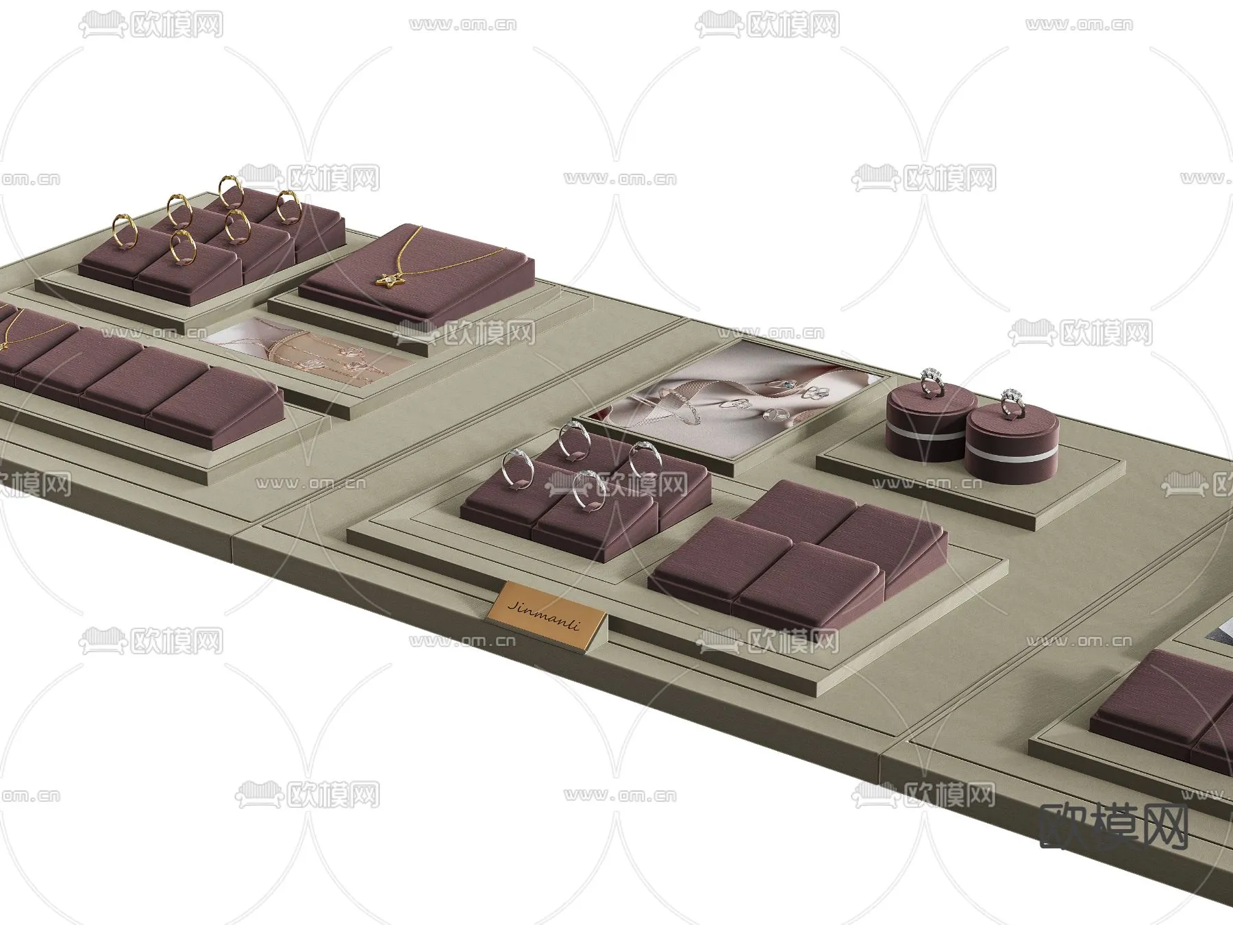 DECOR HELPER - INTERIOR - JEWELLERY - VRAY / CORONA - 3D MODEL - 3236