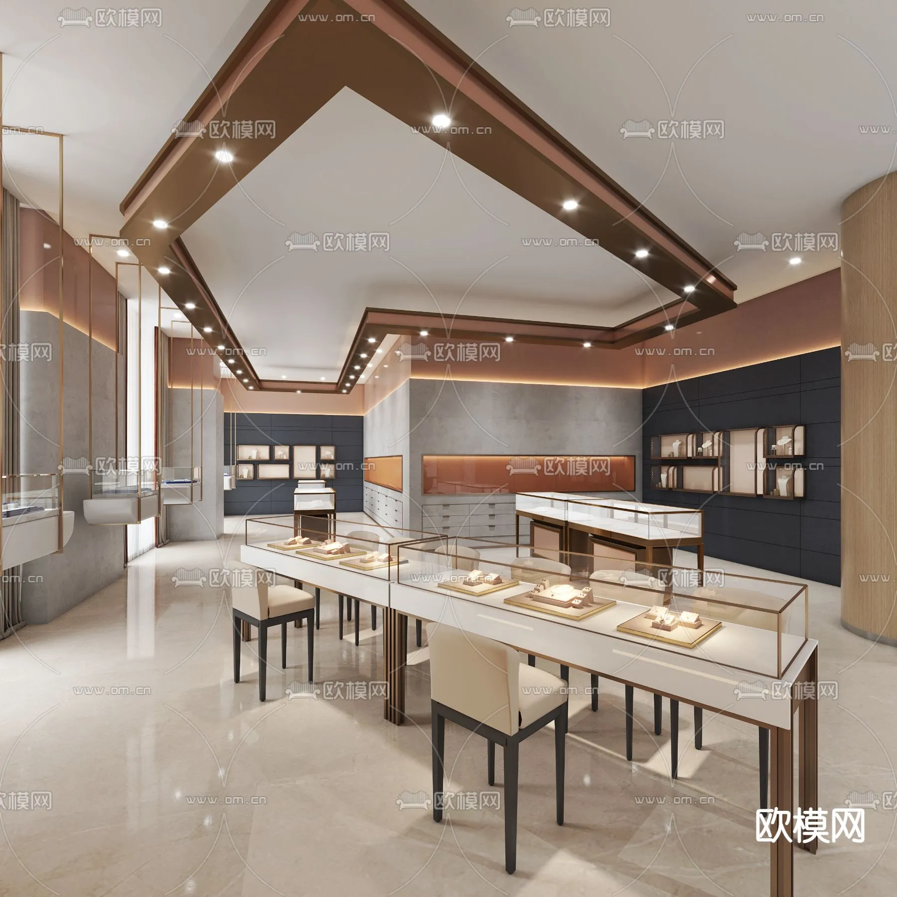 DECOR HELPER - INTERIOR - JEWELLERY - VRAY / CORONA - 3D MODEL - 3241