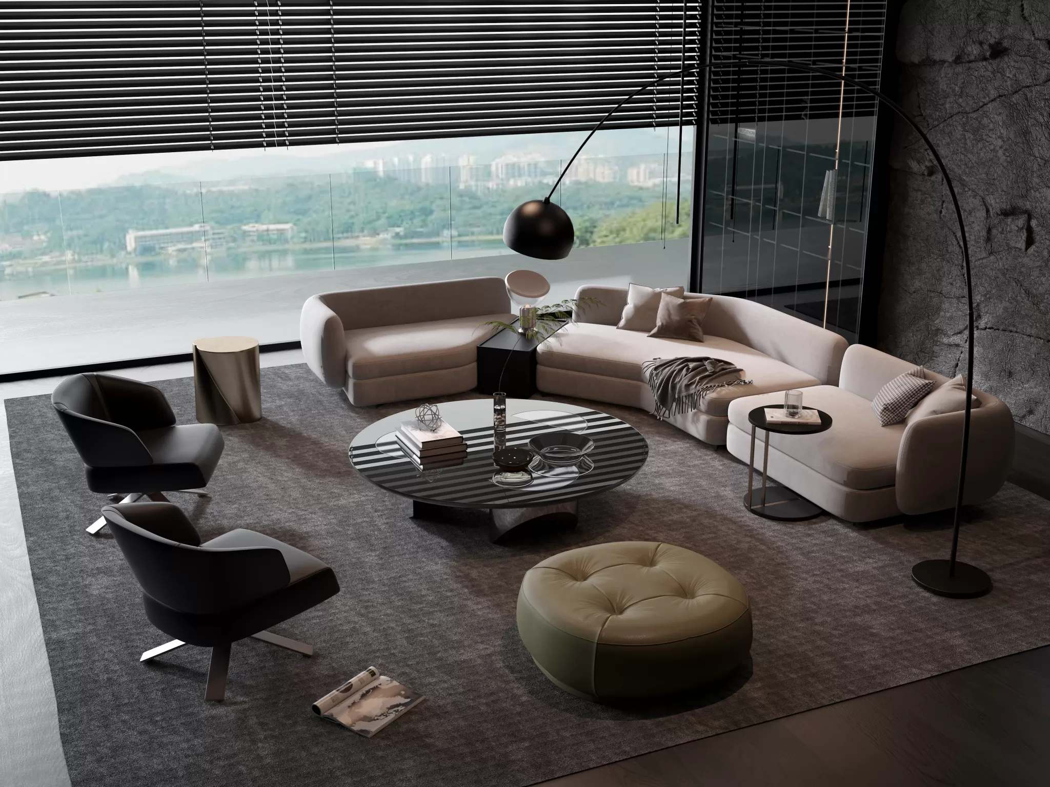 DECOR HELPER - LIVINGROOM - SOFA - LONG - 465