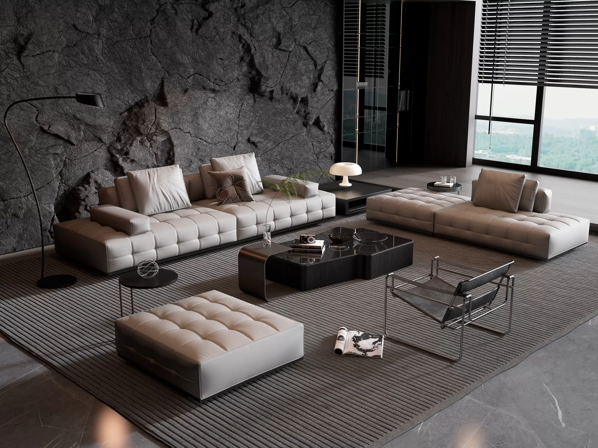 DECOR HELPER - LIVINGROOM - SOFA - LONG - 473