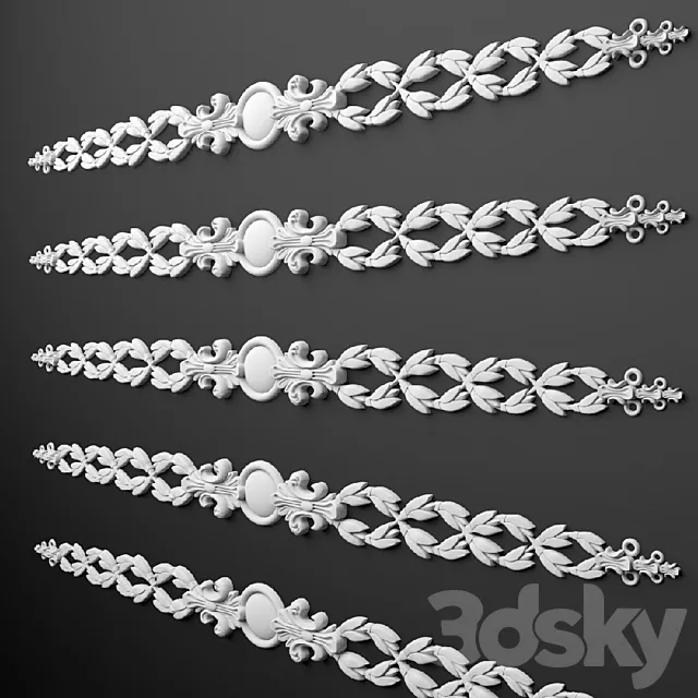 Decor horizontal 3D Model