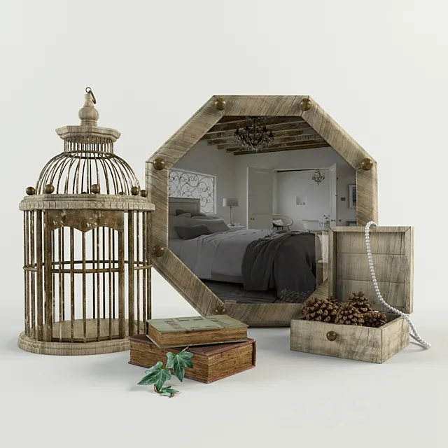 Decor in vintage style 3DModel