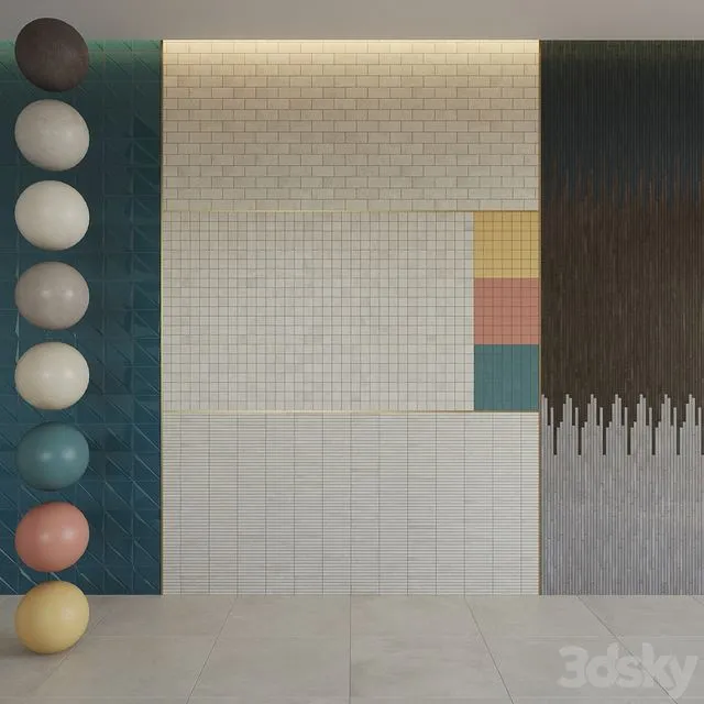 Decor Italon Millenium Surface Geometry 3D Model