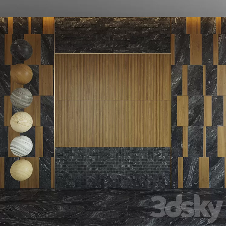 Decor Italon skyfall Geometry 3D Model