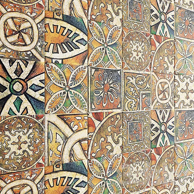 DECOR MEDIEVO 20 * 20 MIX 3D Model