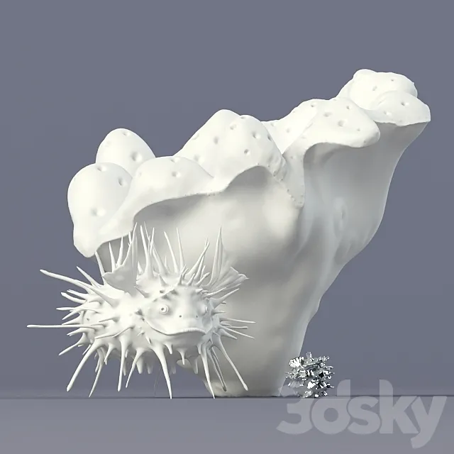 Decor “Ocean” 3D Model