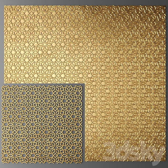 Decor. Panel. 3D 3D Model