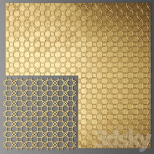 Decor. Panel. Lattice. 3DModel