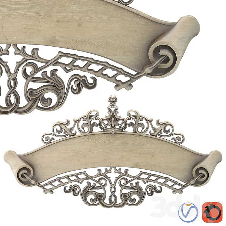 Decor plate 3D Model Free Download