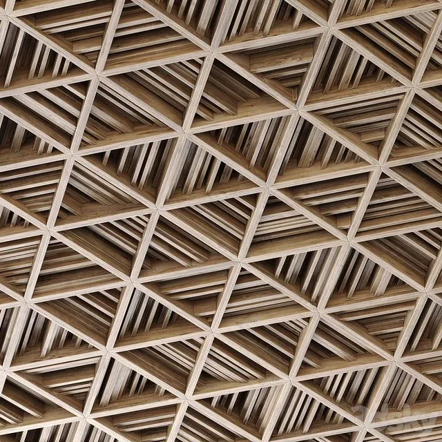 Decor rail triangle n4 3D Model