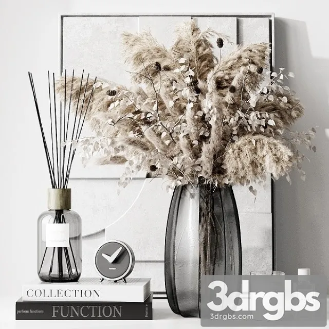 Decor Set 0005 3D Model Free