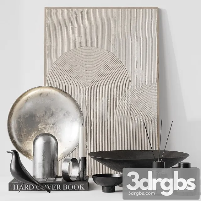 Decor Set 005 3D Model Download