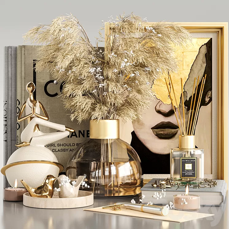 decor set 006 3D Model