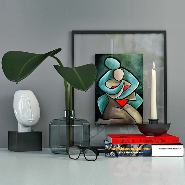 Decor Set 01 3DModel