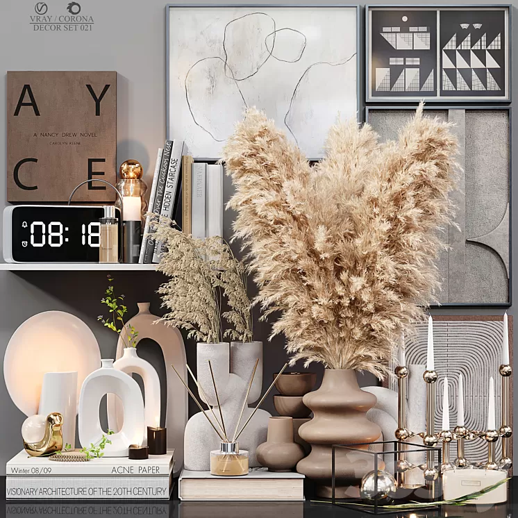 Decor Set 021 3D Model