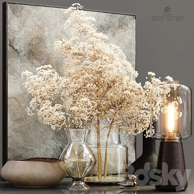 Decor Set 027 3D Model