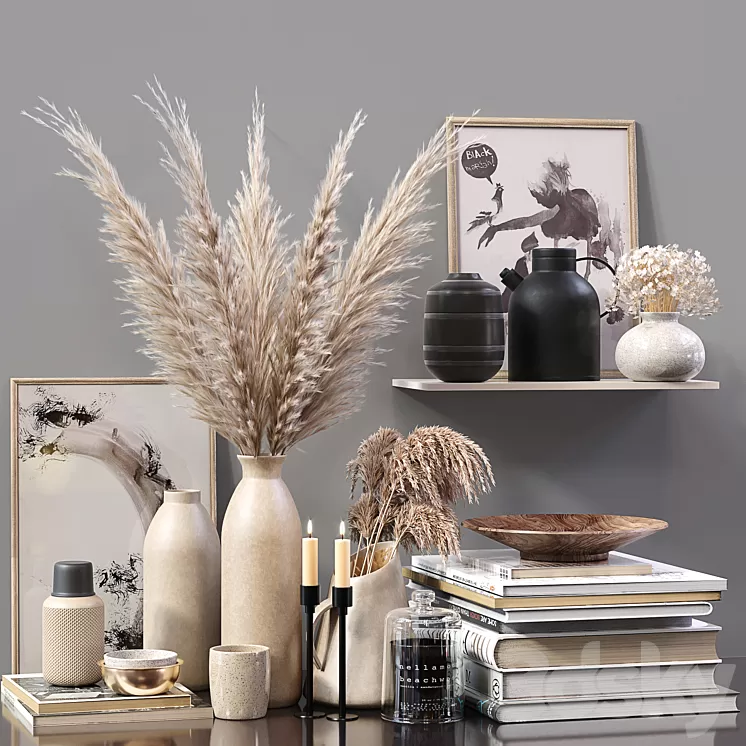 Decor Set 03 3D Model