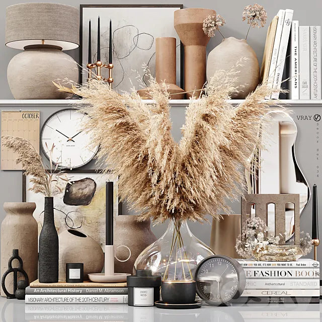 Decor Set 034 3D Model