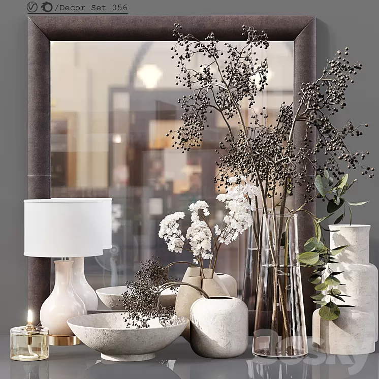 Decor Set 056 3D Model