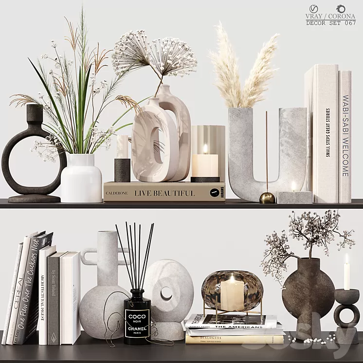 Decor Set 067 3D Model