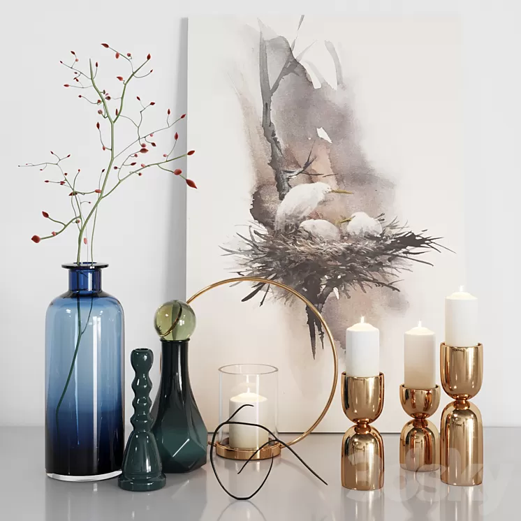 Decor set 07 3D Model