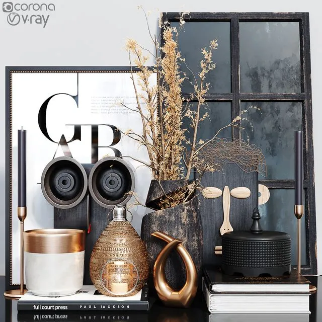 Decor Set 07 3D Model