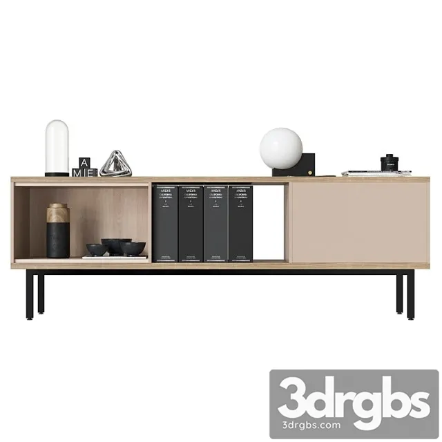 Decor set 07 3D Model Free