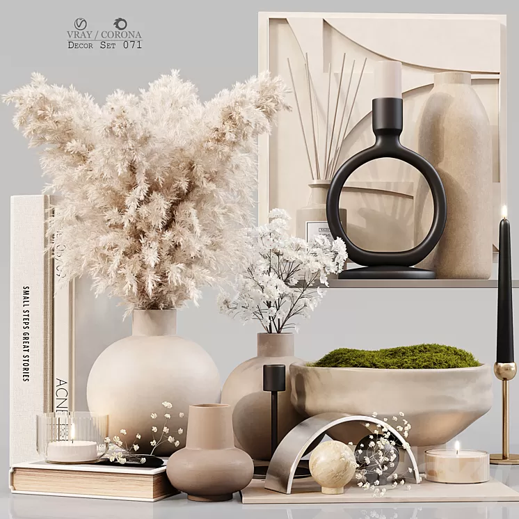 Decor Set 071 3D Model