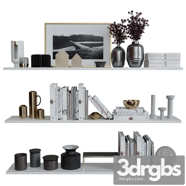 Decor set 07_3 3D Model Download