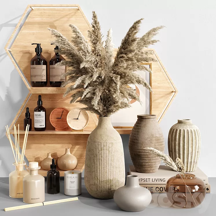 Decor set 08 3D Model