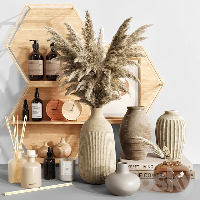 Decor set 08 3DModel