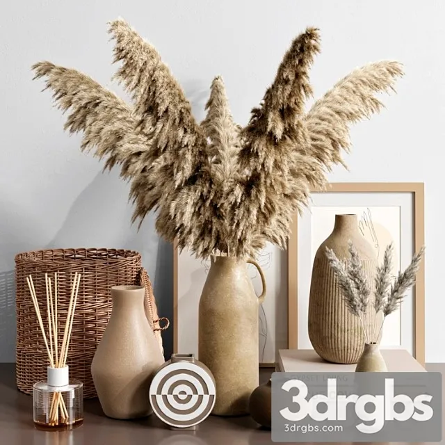 Decor set 09_3 3D Model Free