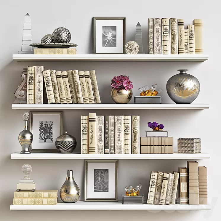 Decor Set 1 3D Model