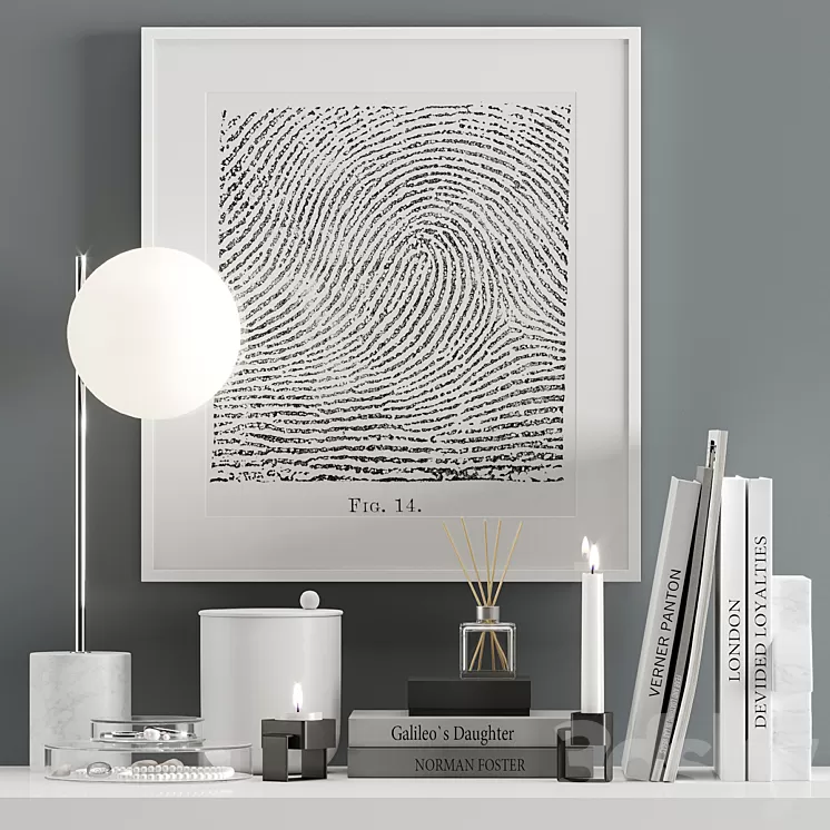 Decor set 10 3D Model