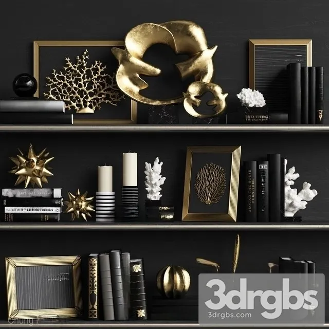 Decor Set 10 3D Model Free