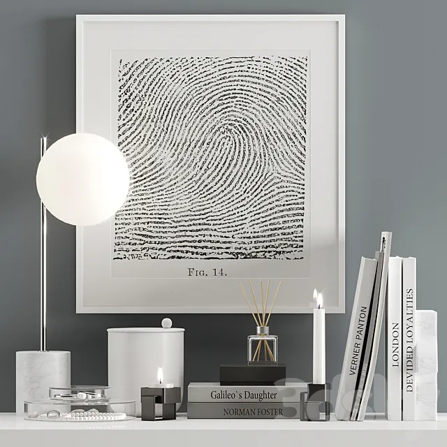 Decor set 10 3DModel