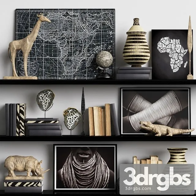 Decor Set 11 3D Model Free