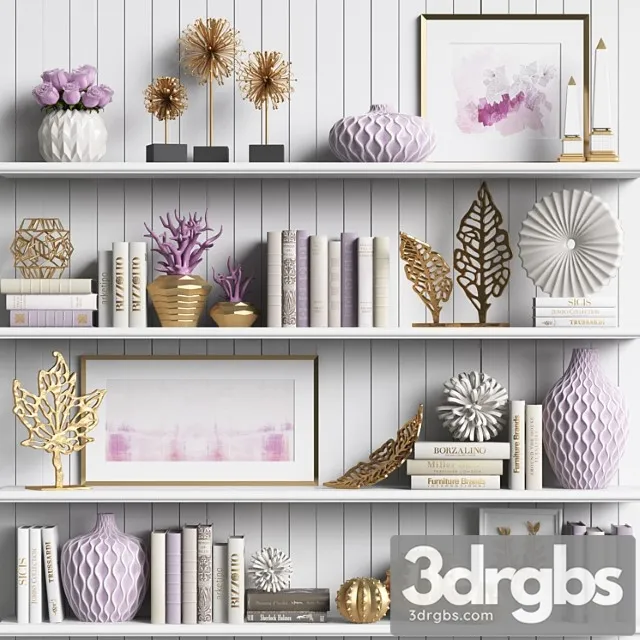 Decor set 15 3D Model Free