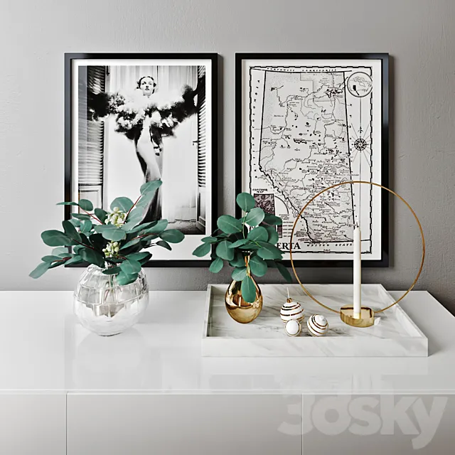 Decor Set 2 3D Model
