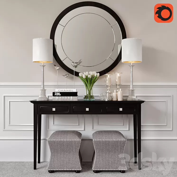 Decor Set 2 \ Decorative Set 2 3D Model